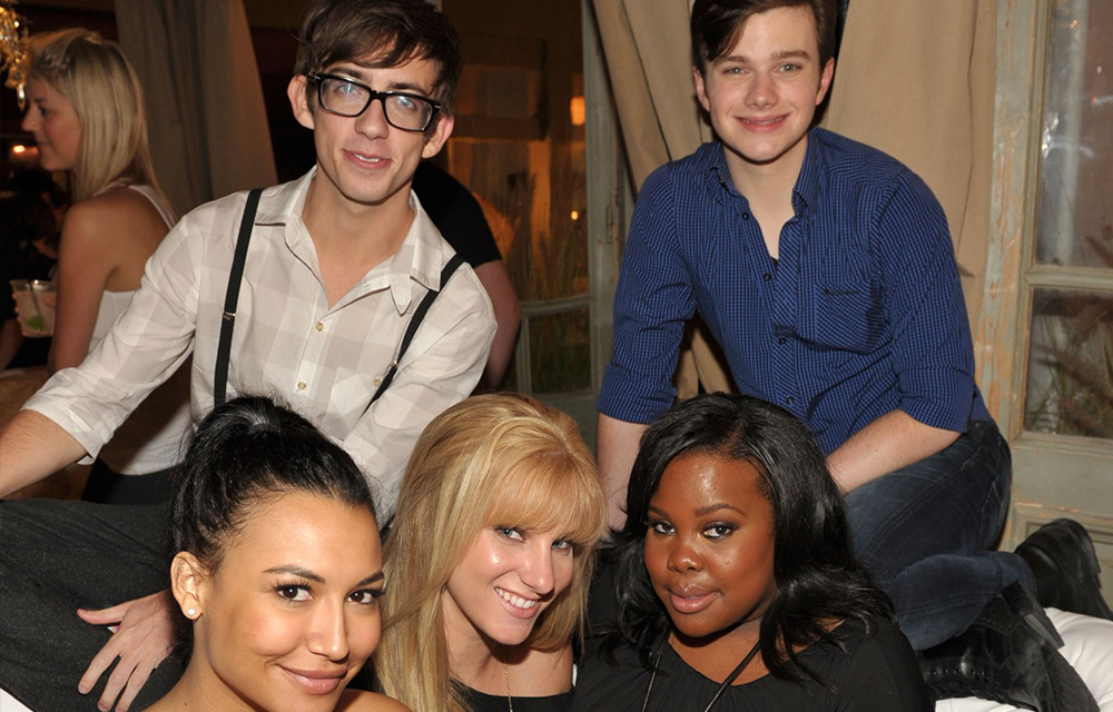 There was just a huge Glee reunion with all your favourite characters
