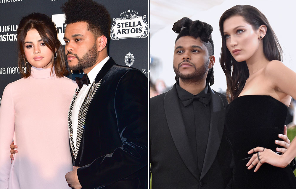 Image result for selena and weeknd and bella and the weekend