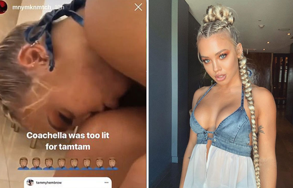 WATCH Tammy Hembrow passed out snoring after Coachella party | Girlfriend