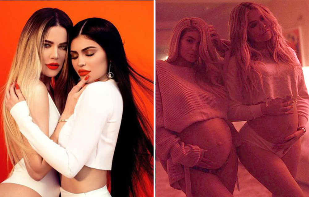 Kylie Jenner and Khloe Kardashian want to be pregnant together again |  Girlfriend