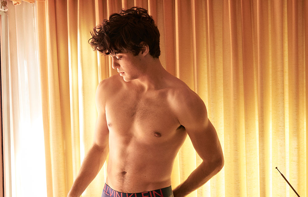 Topless Noah Centineo and Shawn Mendes Calvin Klein Girlfrie