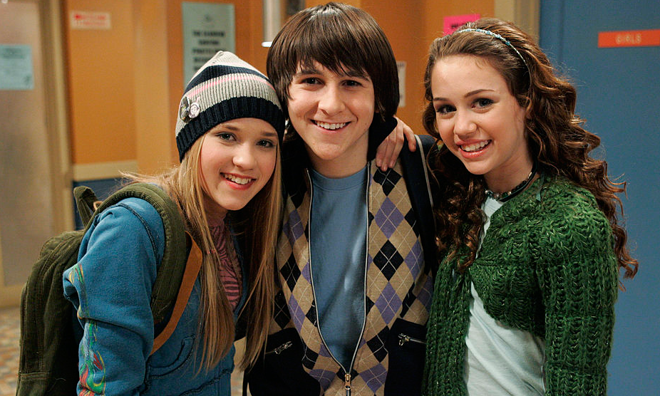 Emily Osment And Mitchel Musso And Miley Cyrus.
